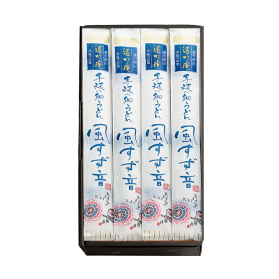 手延べ細うどん風すず音　180ｇ×4束