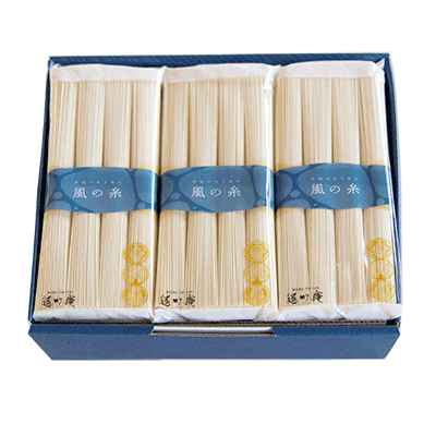 手延べそうめん「風の糸」(50g×4束)×9袋