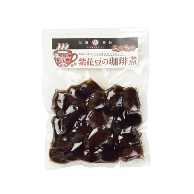 紫花豆の珈琲煮